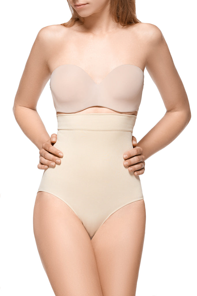 Damen Mieder Slip Bauchweg Shapewear Figurformend – Mellice